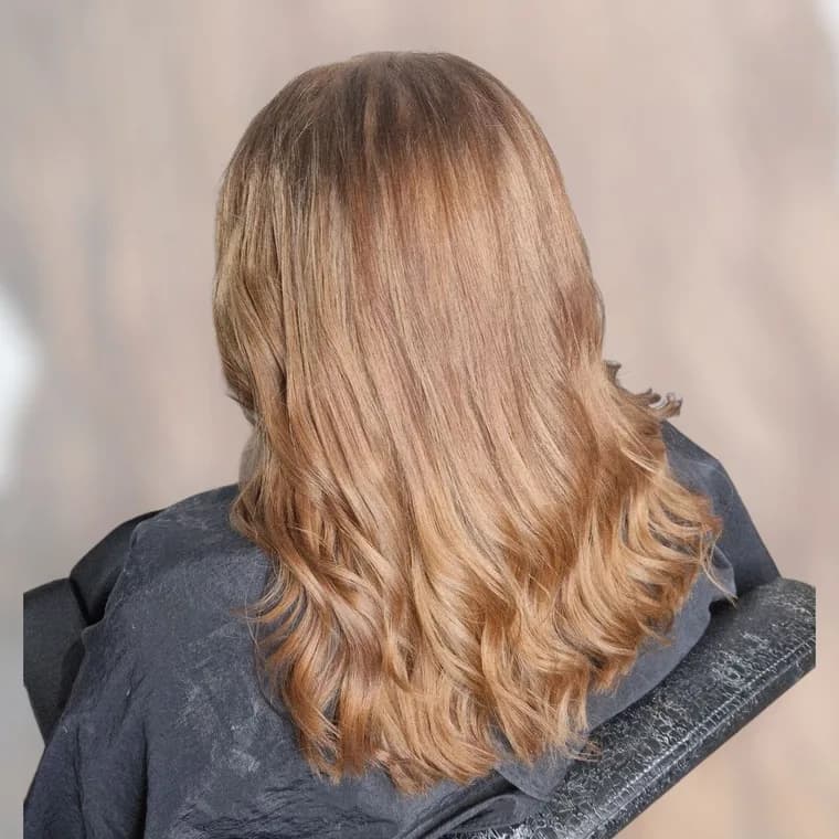 Colour correction, after the treatment