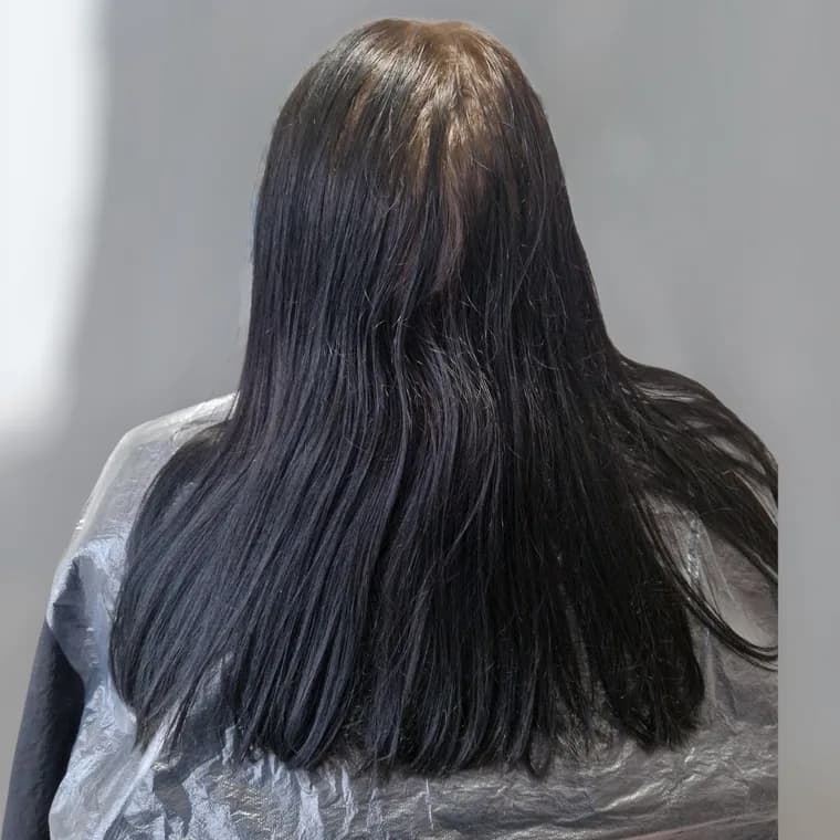 Colour correction, before the treatment