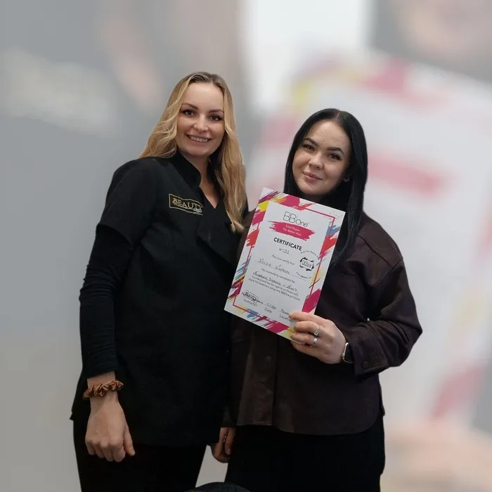 Stylist training at Beauty Hive
