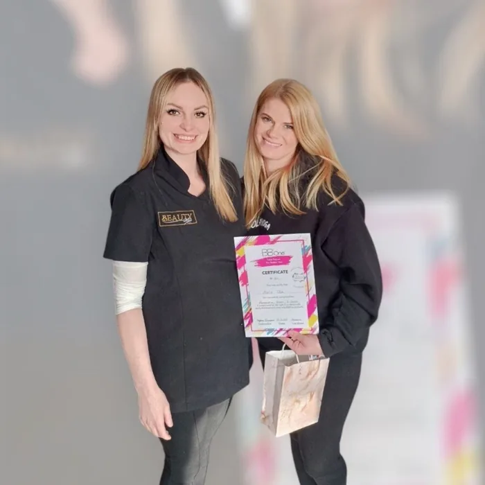 Stylist training at Beauty Hive