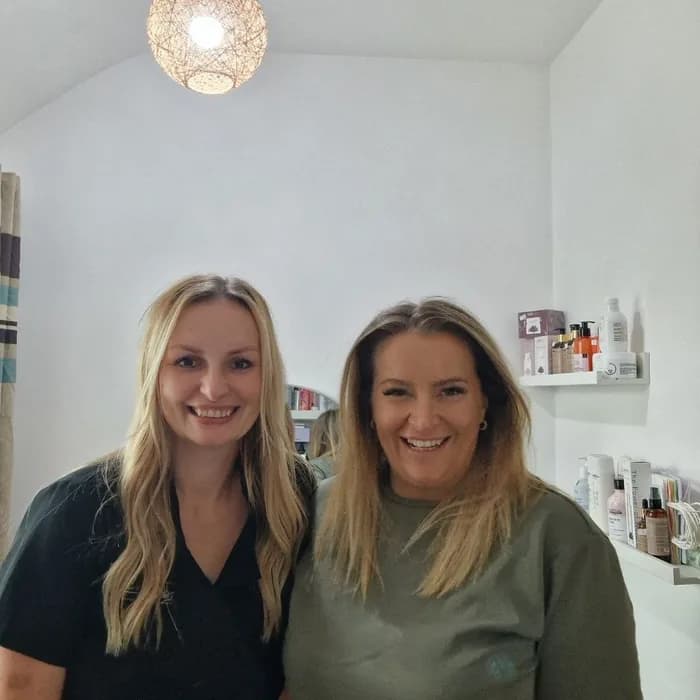 Stylist training at Beauty Hive